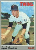 1970 Topps Baseball Cards      093      Rick Renick